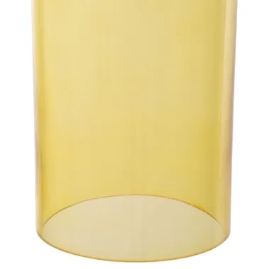 Klosz Sufitowy Bottle Żółty 11x43 cm